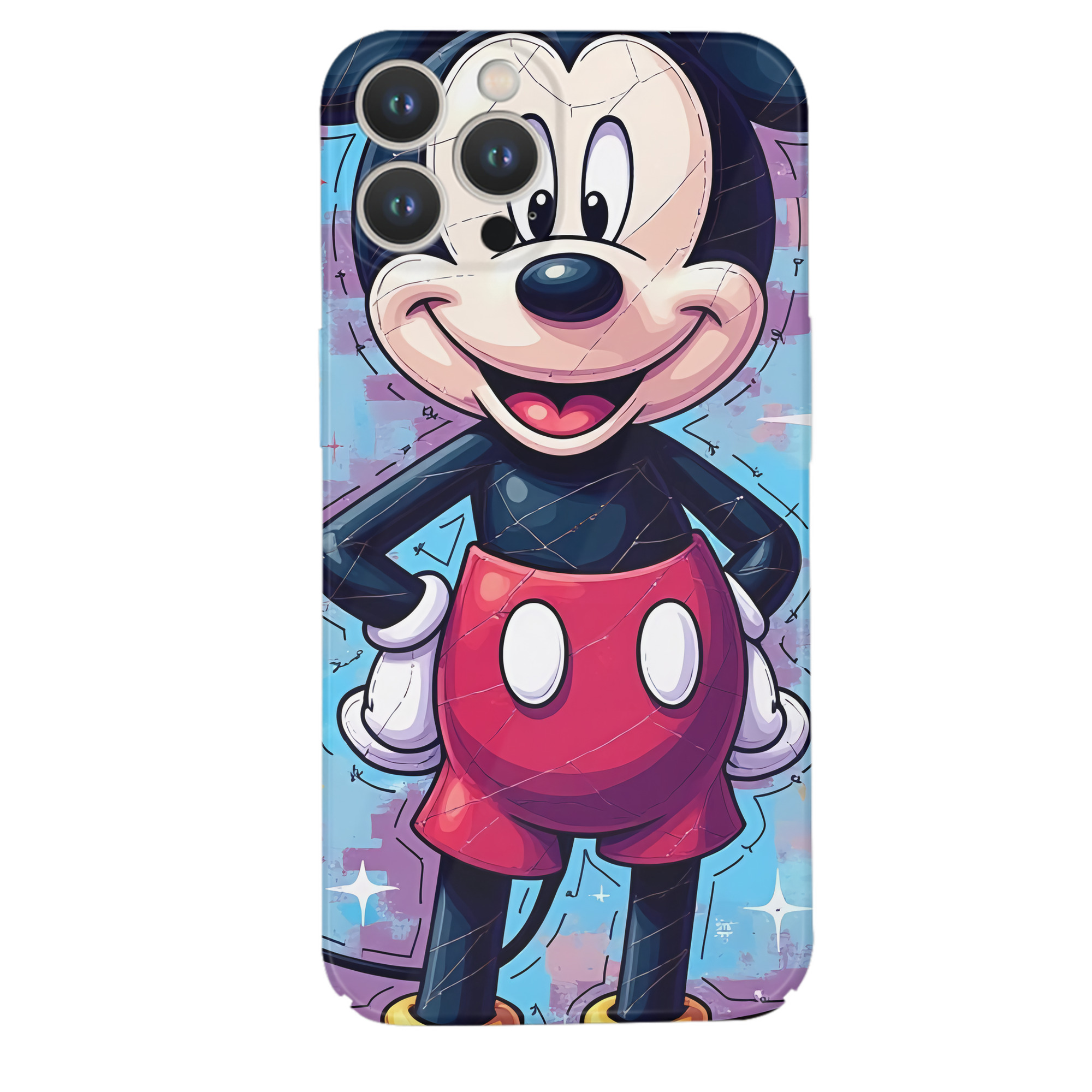 （画像用） ミッキーマウス Mickey Mouse 【iPhone 14シリーズ対応】ハードケース